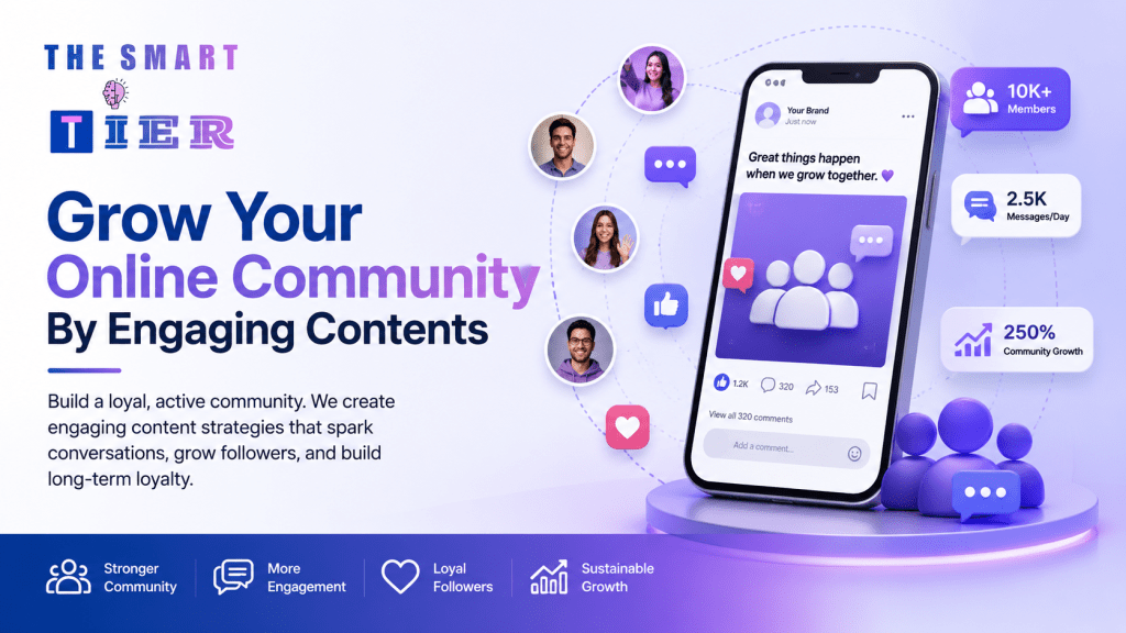 Grow Your Online Community By Engaging Contents
