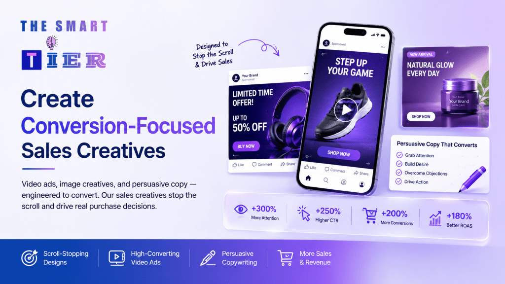 Create Conversion-Focused Sales Creatives