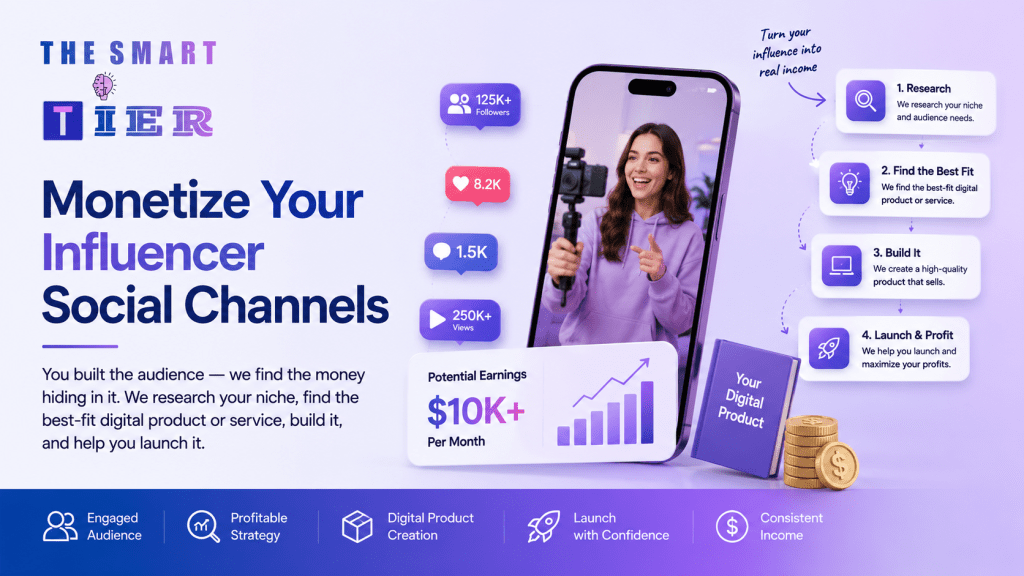 Monetize Your Influencer Social Channels